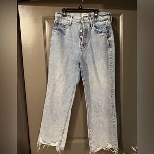 Pistola Cassie Super High Rise Straight Jeans